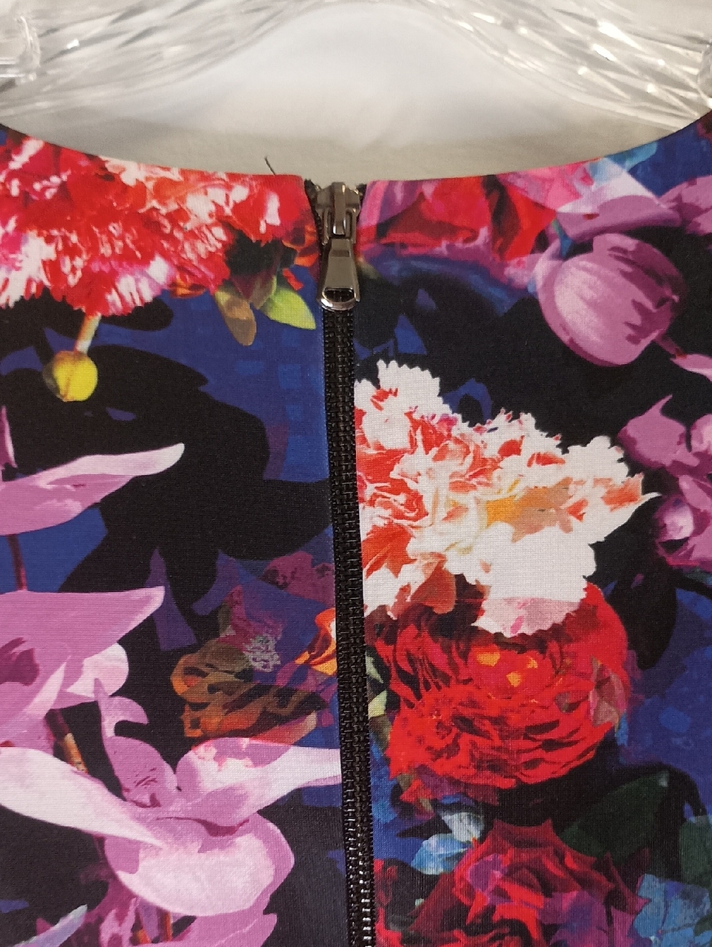 Betsey Johnson Women's Size 12 Sleeveless Dress Watercolor Maximalist - Picture 8 of 11